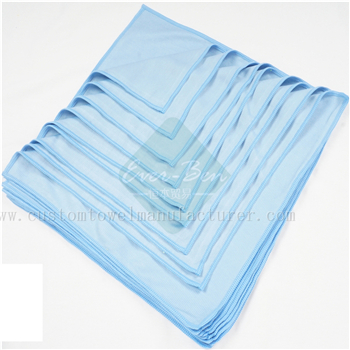 China Custom Bulk travel bath towel bulk Wholesale Blue Quick Dry Microfiber Towels Producer Fast Drying Microfiber Bathroom  Towels Sheet Supplier